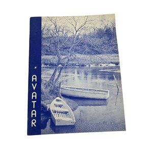 1974 Avatar St Mary’s College Maryland Literary Poetry Art Magazine Vintage